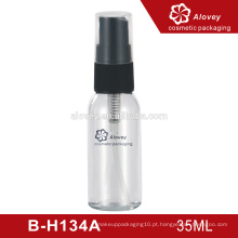 Plástico spray 35ml perfume embalagem garrafa para cosméticos